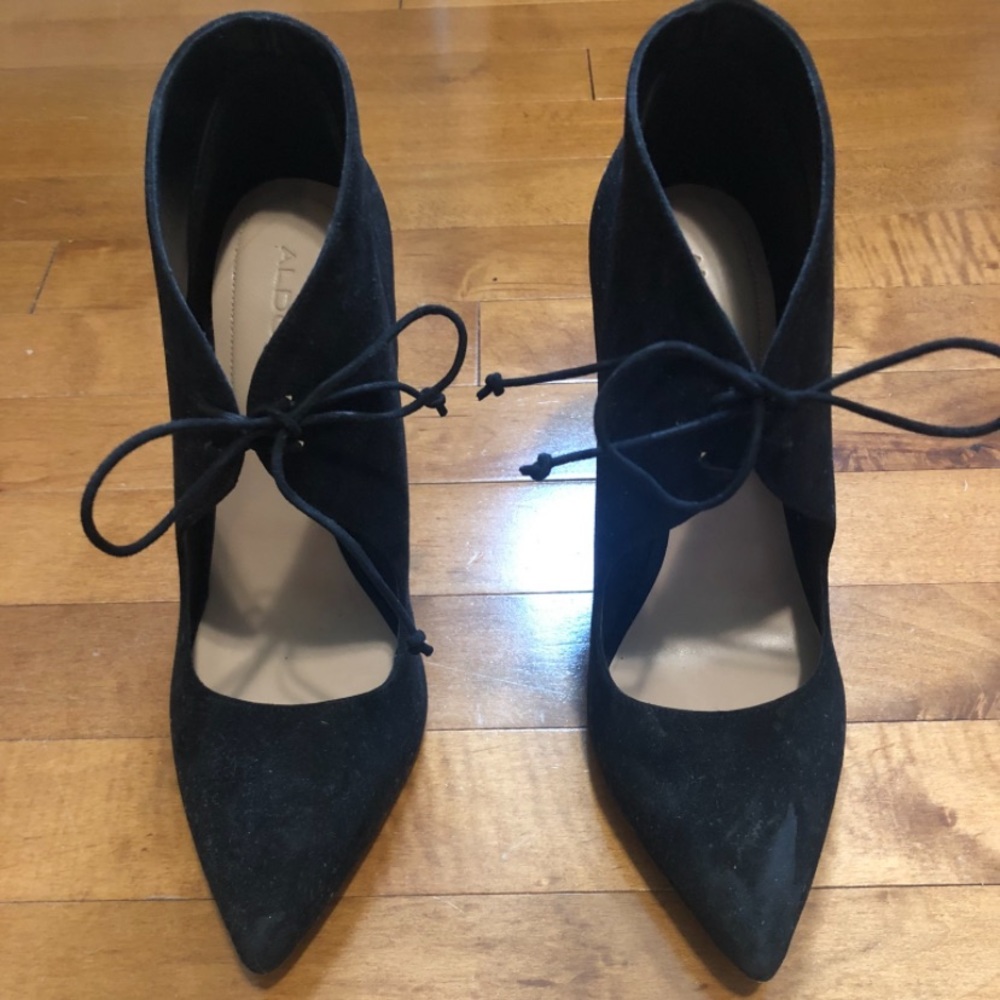 Black heels